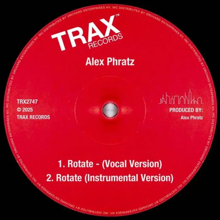 Cover Image: Alex Phratz - Rotate on Trax Records
