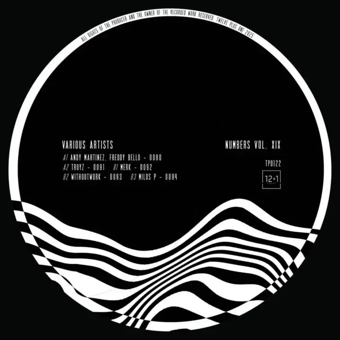 Cover Image: VA - Numbers Vol.19 on 12+1 London