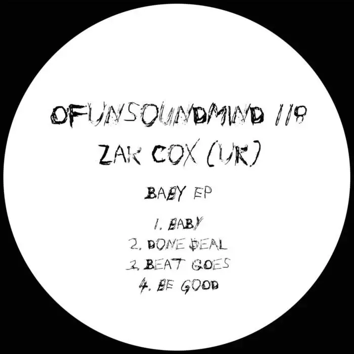 Cover Image: Zak Cox (UK) - Baby EP on Of Unsound Mind