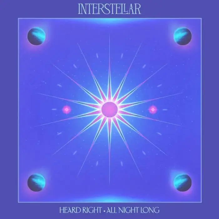 Cover Image: Heard Right, Kiholm - All Night Long on Interstellar Recordings (Insomniac)