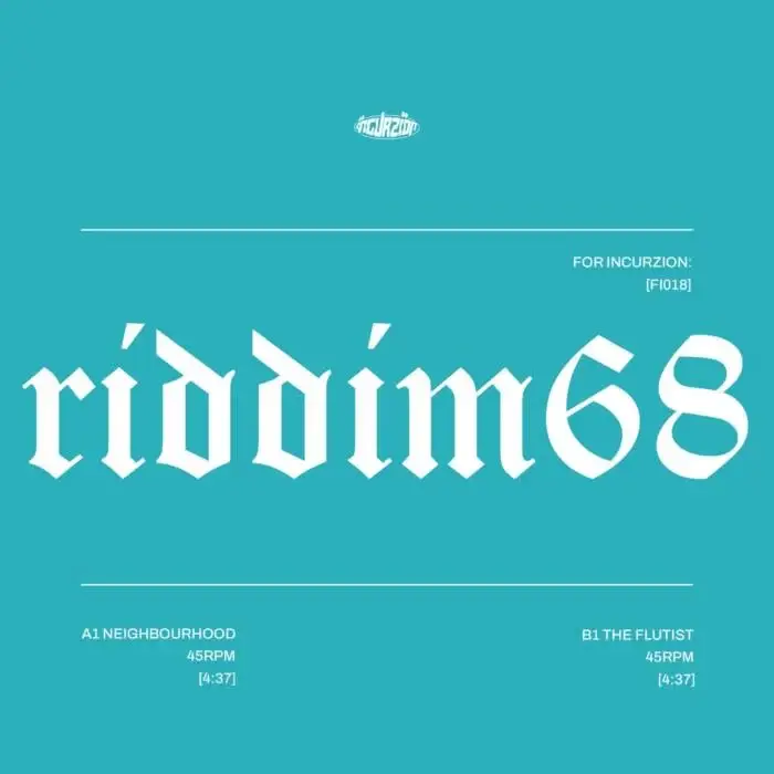 Cover Image: Riddim 68 - Riddim 68 For Incurzion: on Incurzion Audio