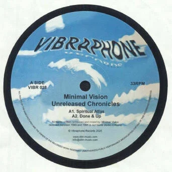 Cover Image: Minimal Vision - Unreleased Chronicles on Vibraphone Records