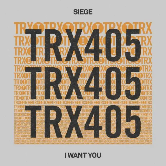 Cover Image: Siege - I Want You on Toolroom Trax