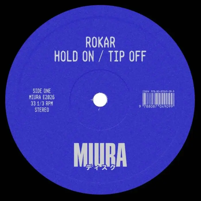 Cover Image: ROKAR - Hold On / Tip Off on Miura Records