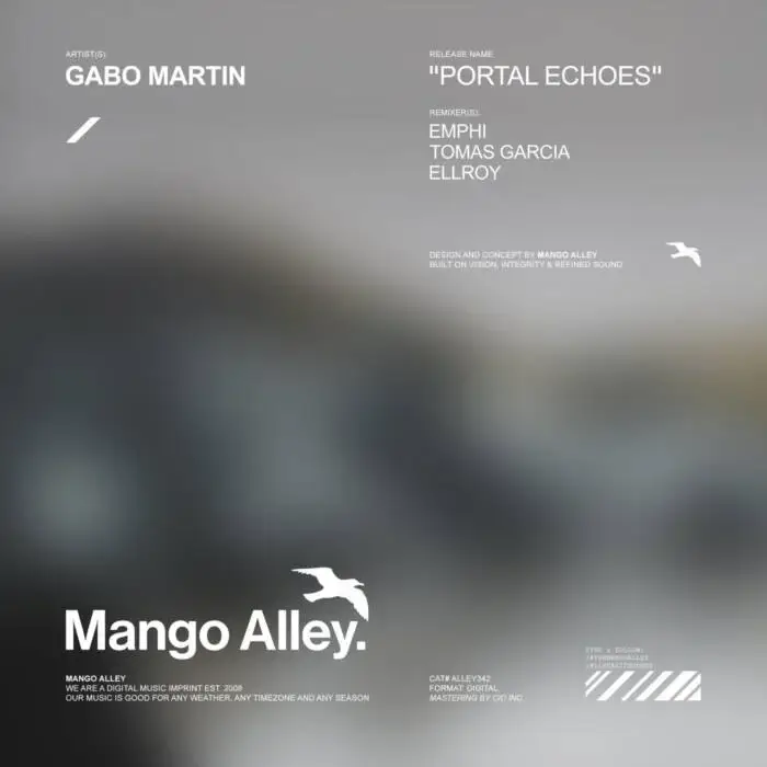 Cover Image: Gabo Martin - Portal Echoes on Mango Alley