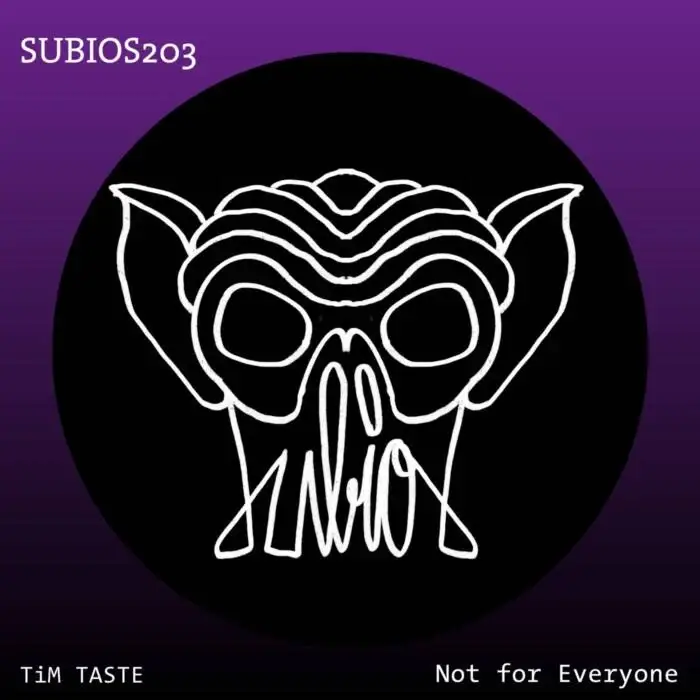 Cover Image: TiM TASTE - Not for Everyone on Subios Records