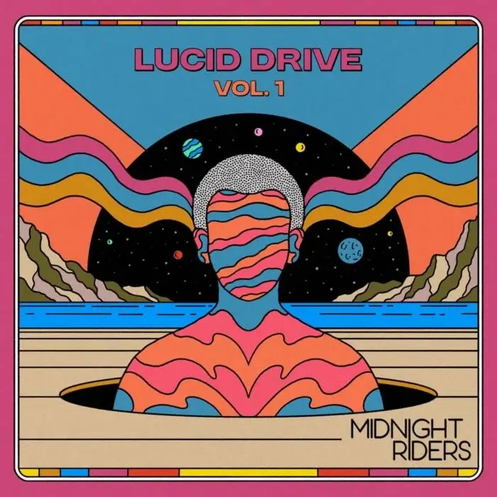 Cover Image: GE&Oslash;VH&Auml;N, Hole Box, Space Food - Lucid Drive 1 on Midnight Riders