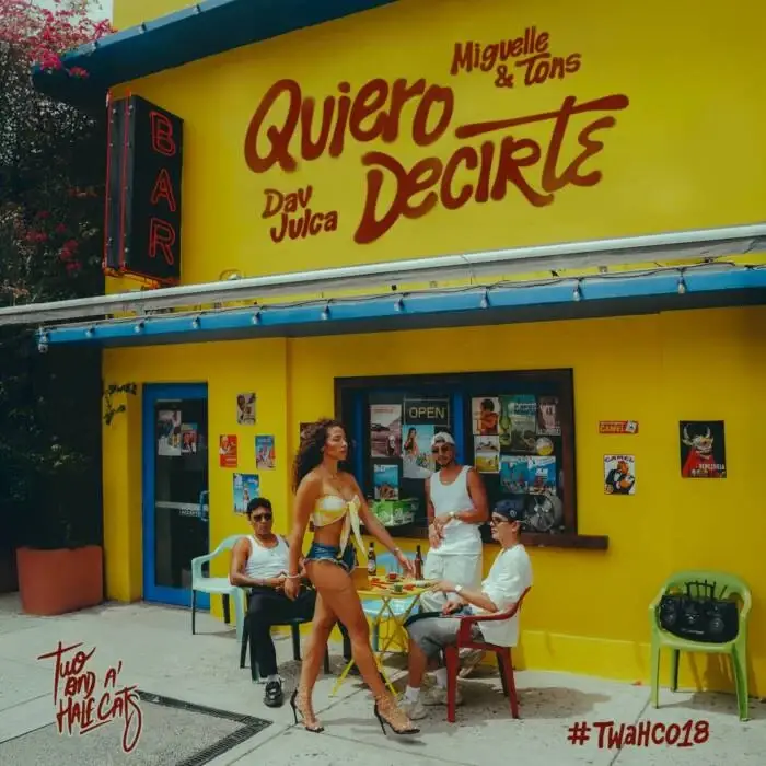 Cover Image: Miguelle & Tons, Dav Julca - Quiero Decirte on Two and a Half Cats