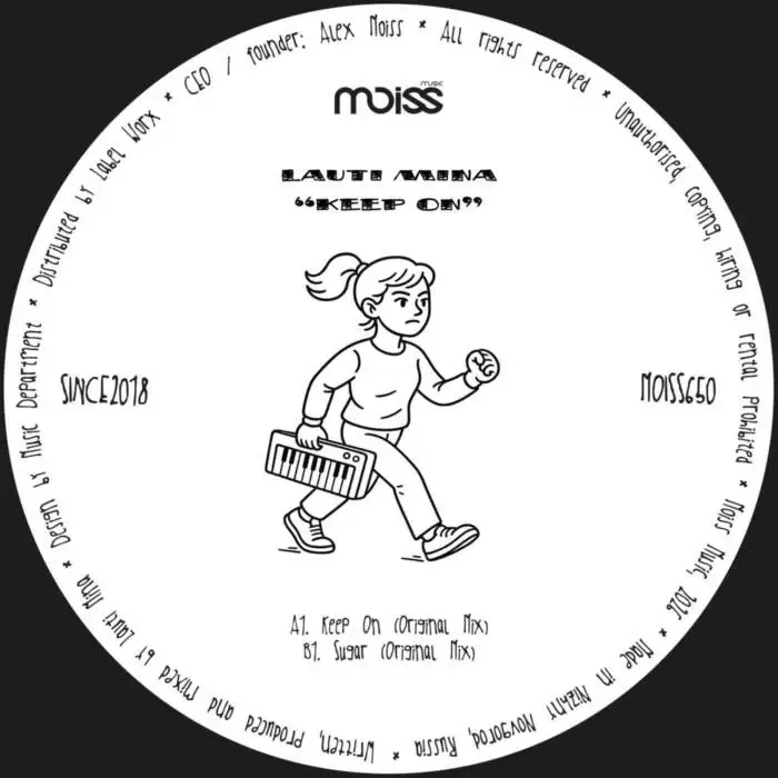 Cover Image: Lauti Mina - Keep On on Moiss Music