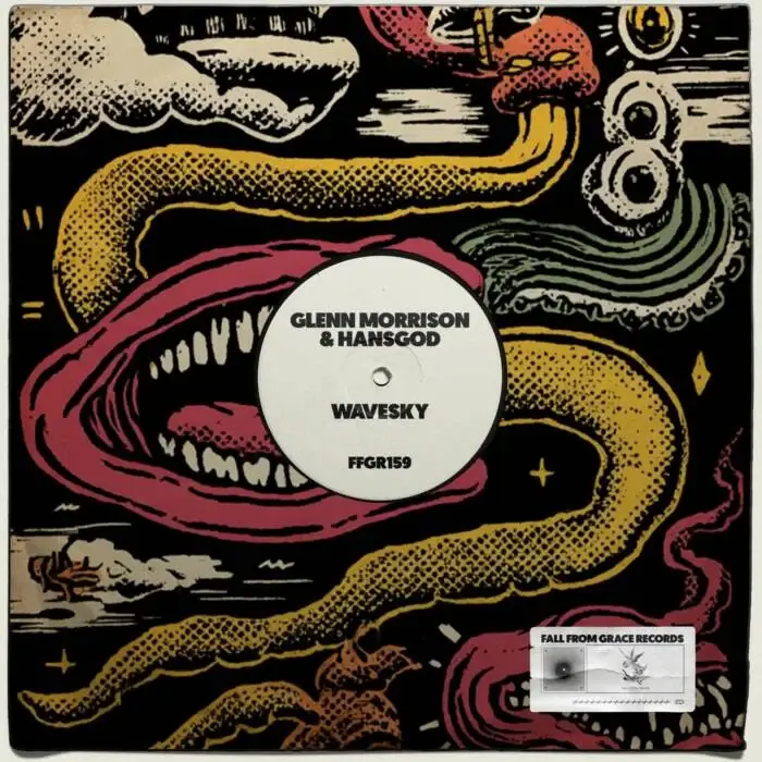Cover Image: Glenn Morrison, Hansgod - Wavesky on Fall From Grace Records