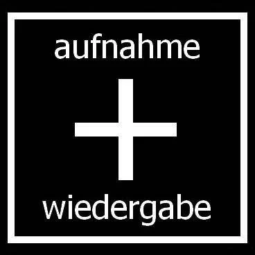 aufnahme + wiedergabe logo