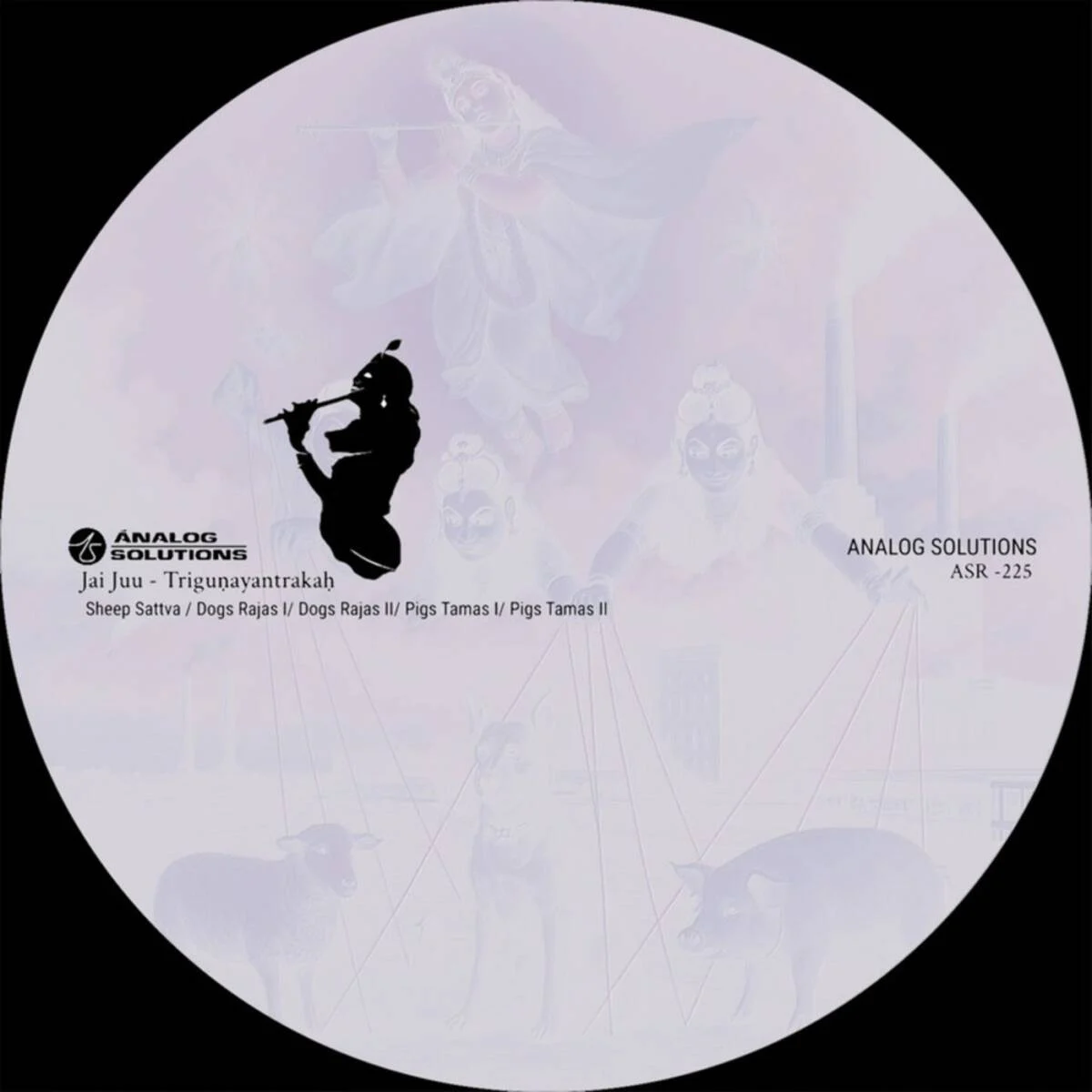 Cover Image: Jai Juu - Trigunayantrakah EP on Analog Solutions