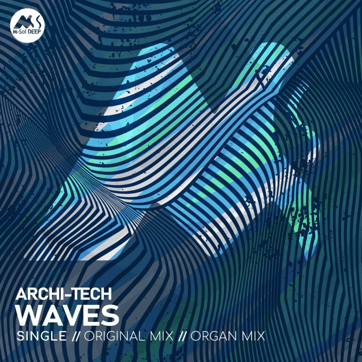 Cover Image: M-Sol DEEP, Archi-Tech - Waves on M-Sol DEEP