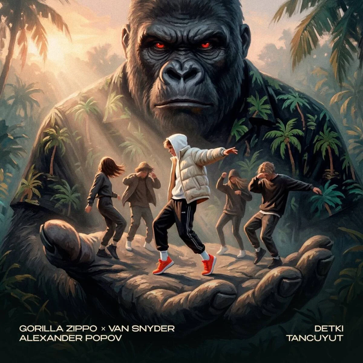 Cover Image: Alexander Popov, Van Snyder, Gorilla Zippo - Detki Tancuyut on Interplay Records