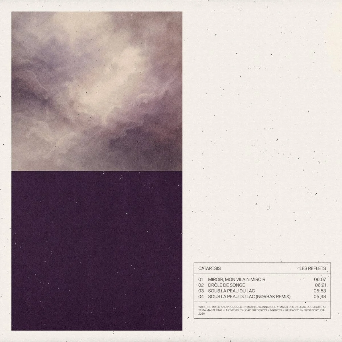 Cover Image: Catartsis - Les Reflets EP - incl. Nørbak Remix on NRBK