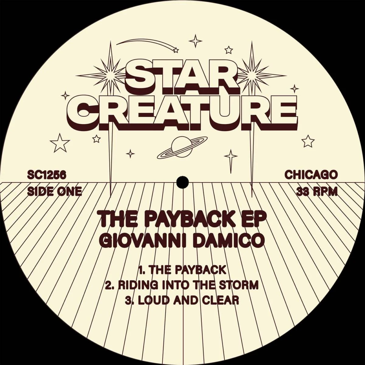 Giovanni Damico – The Payback EP on Star Creature Universal Vibrations