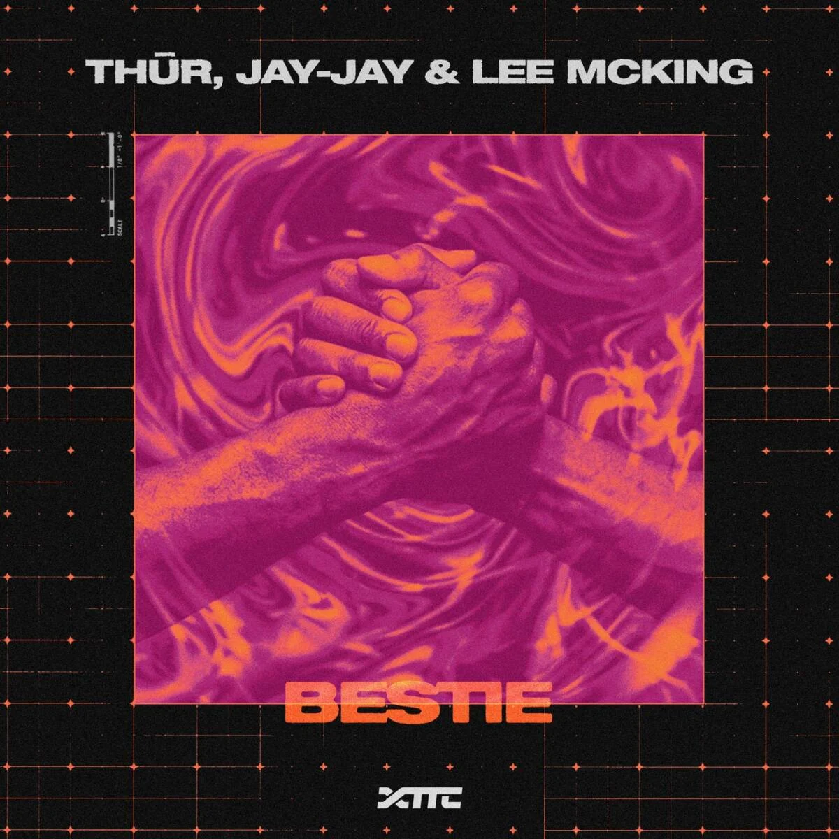 Cover Image: Lee McKing, Jay-Jay, THŪR - Bestie on EXTATIC Records
