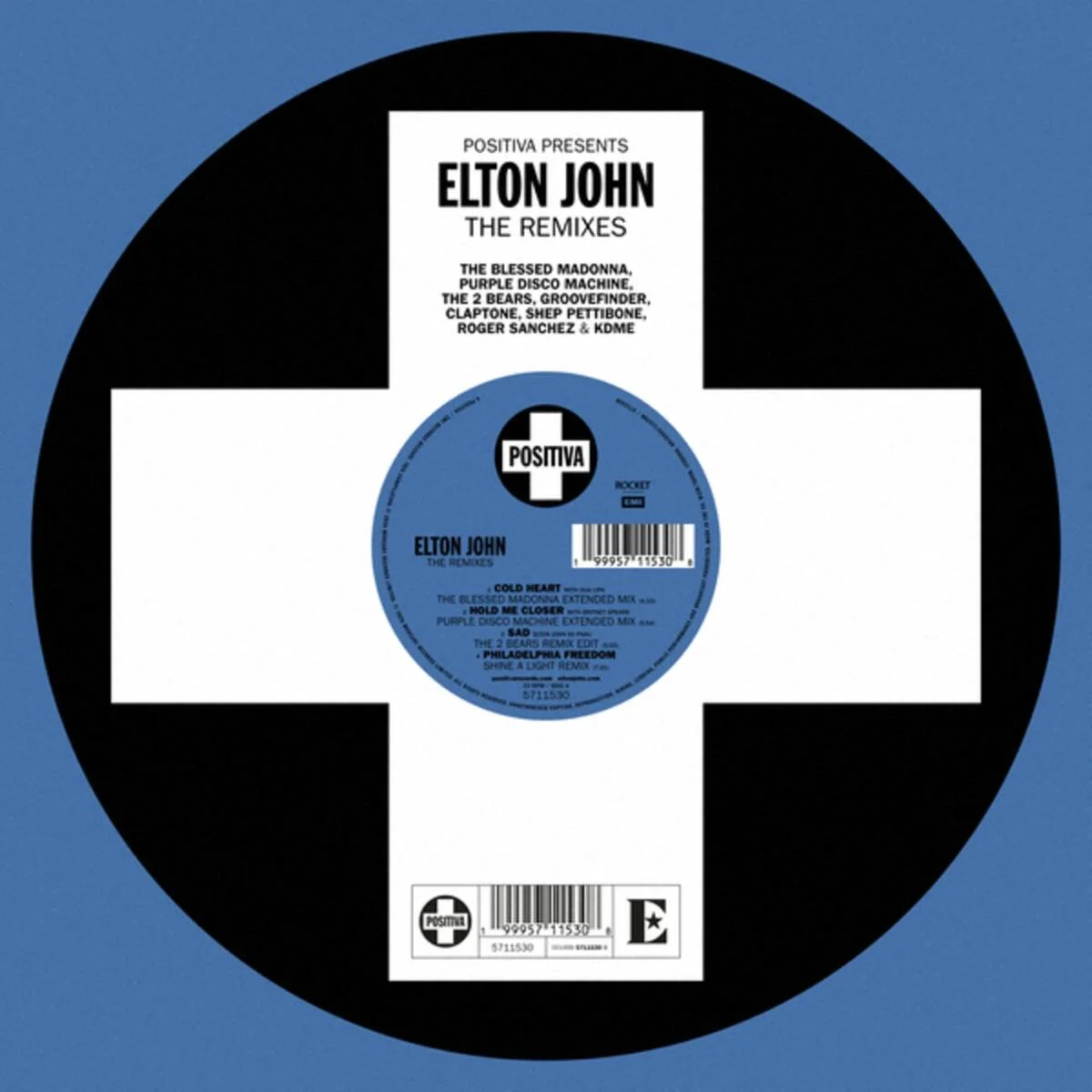 Elton John, Dua Lipa, Britney Spears – Positiva Presents: Elton John – The Remixes on EMI