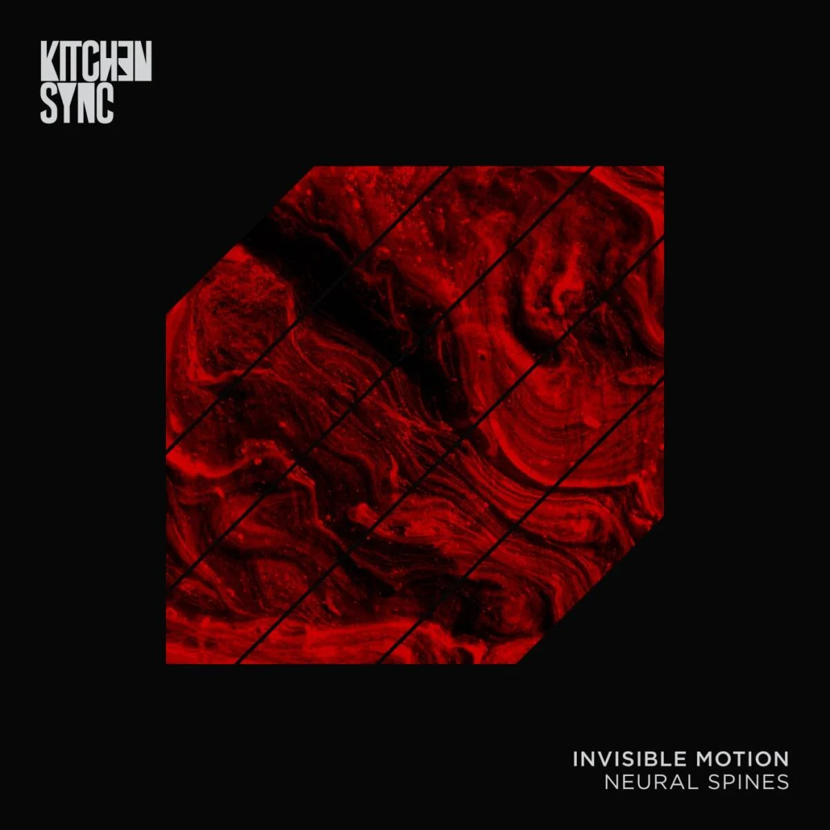 Cover Image: Invisible Motion - Neural Spines on KitchenSync Records