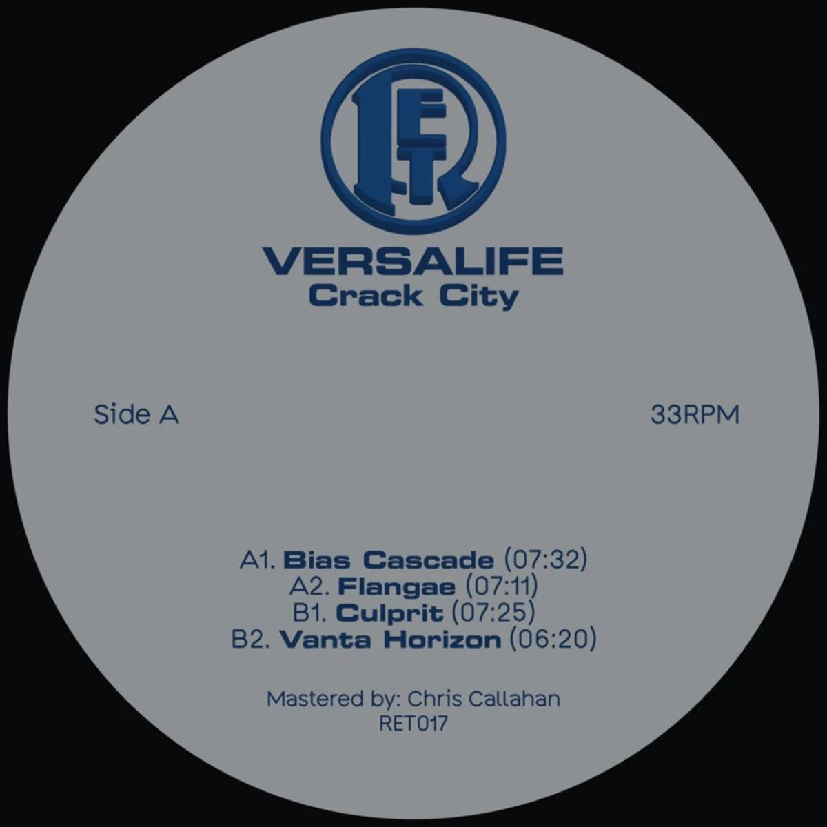 Versalife – Crack City on Rotterdam Electronix