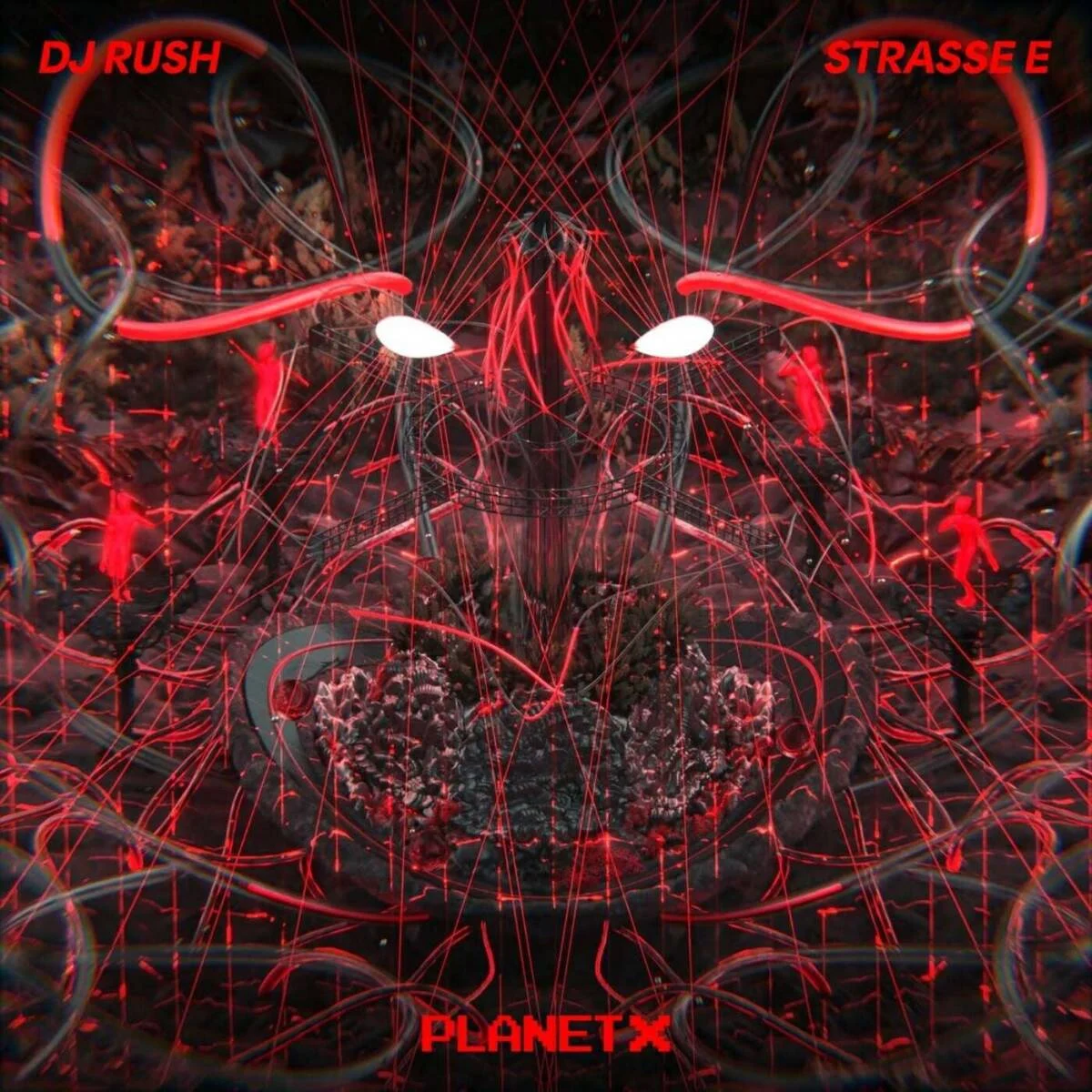 Cover Image: DJ Rush - Strasse E on Planet X Recordings