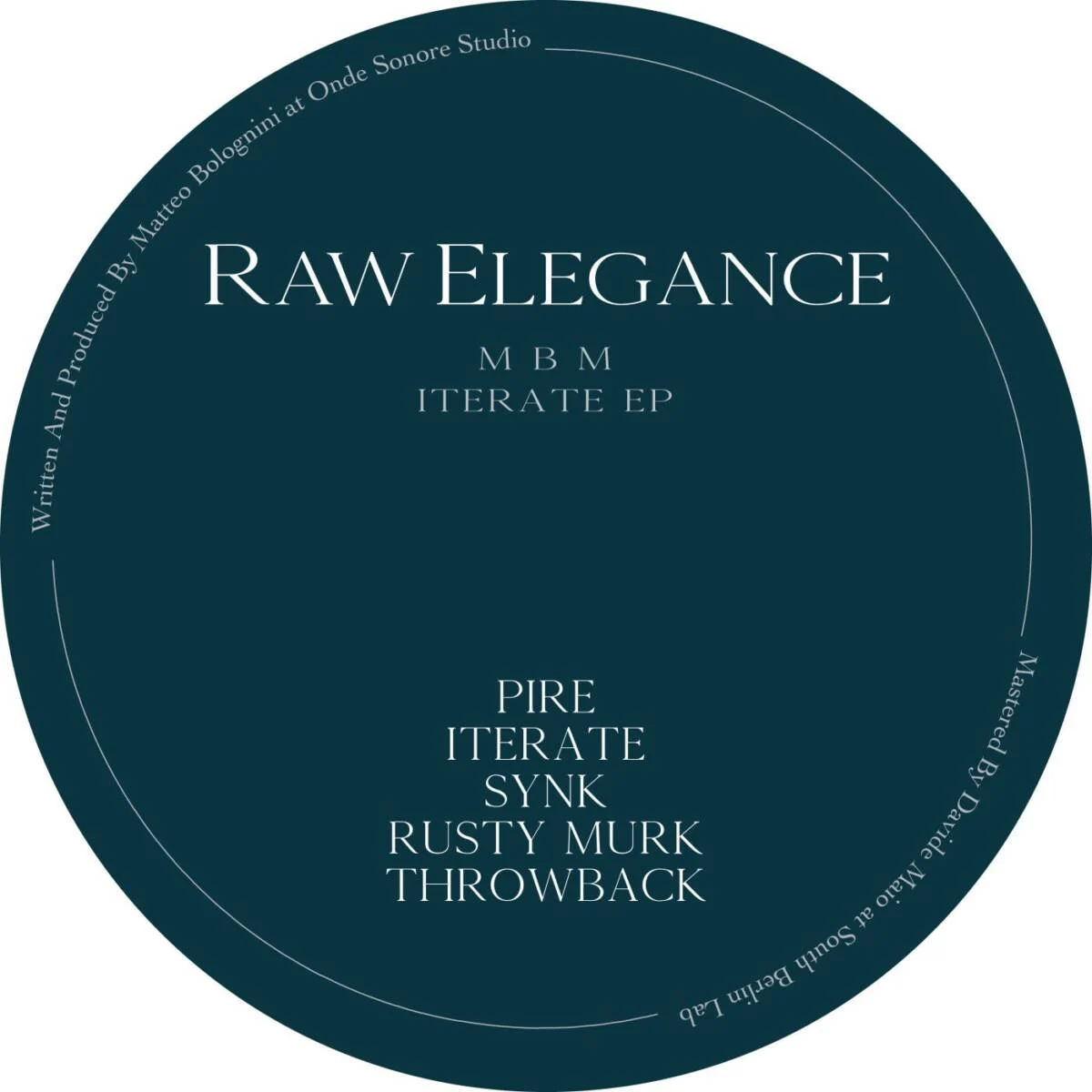 Cover Image: MBM - Iterate EP on Raw Elegance