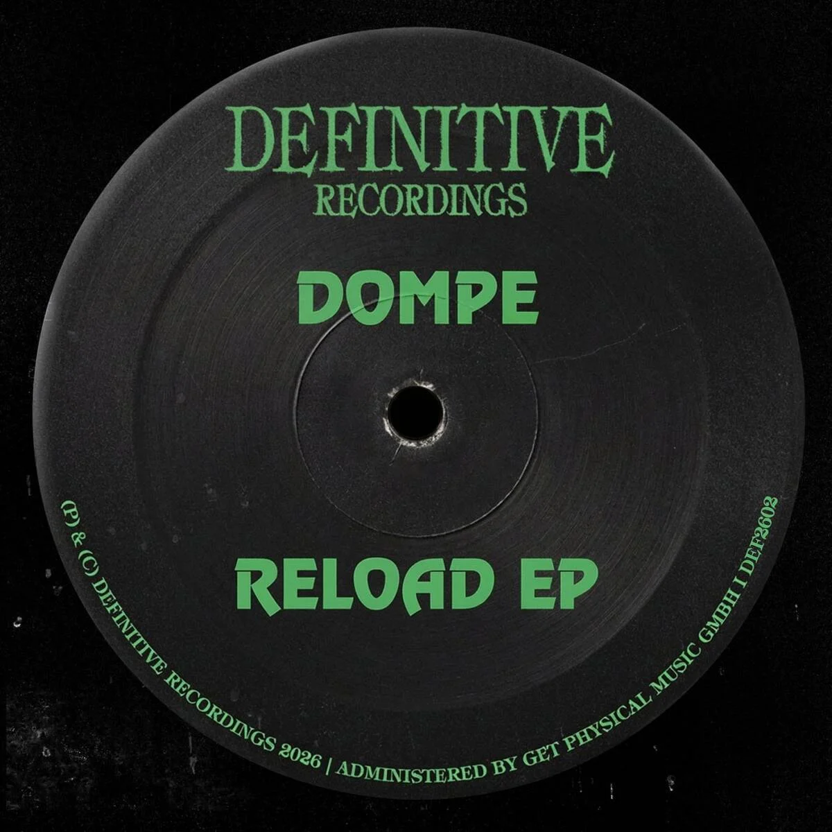 Cover Image: Dompe - Reload EP on Definitive Recordings