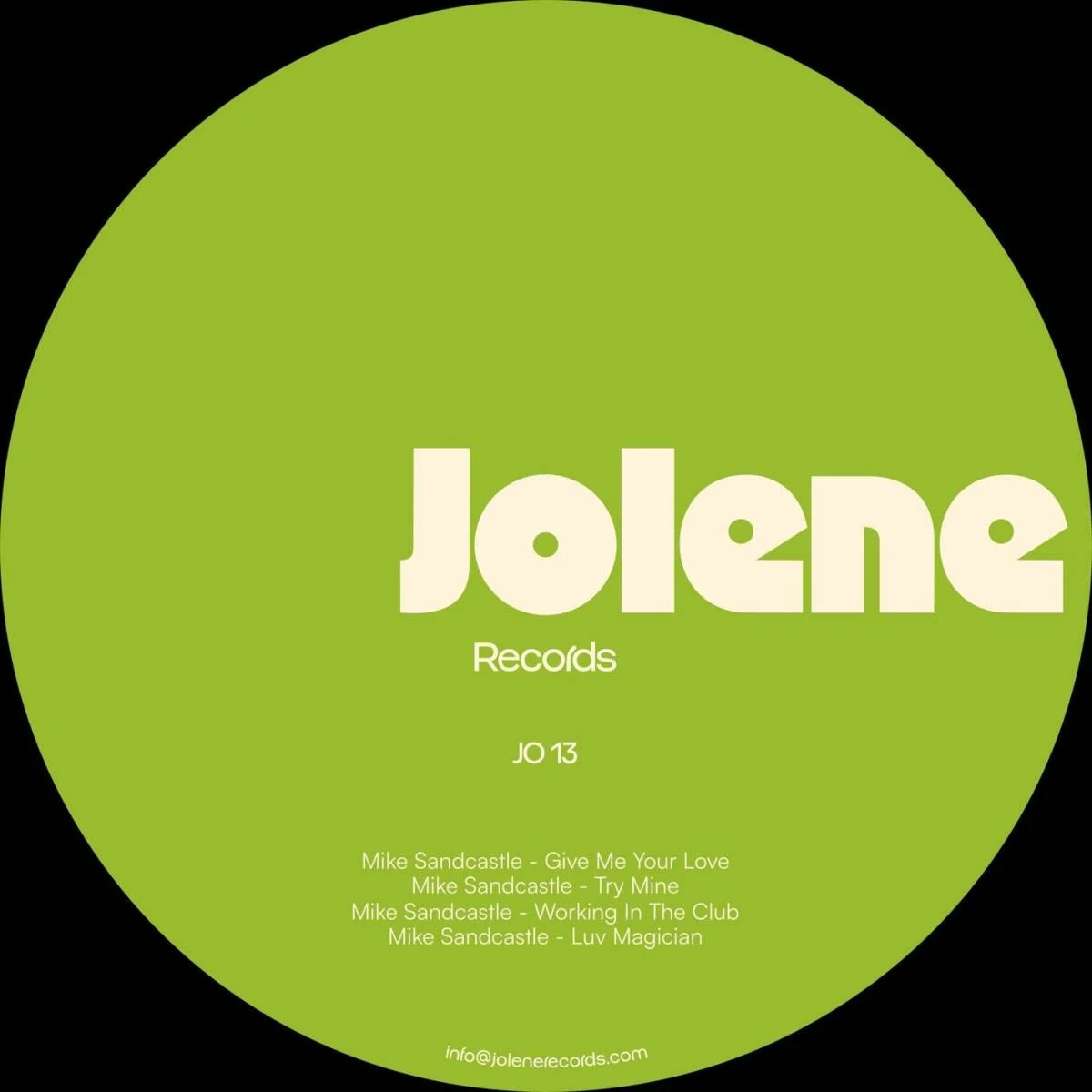 Mike Sandcastle – Jolene 13 on Jolene Records