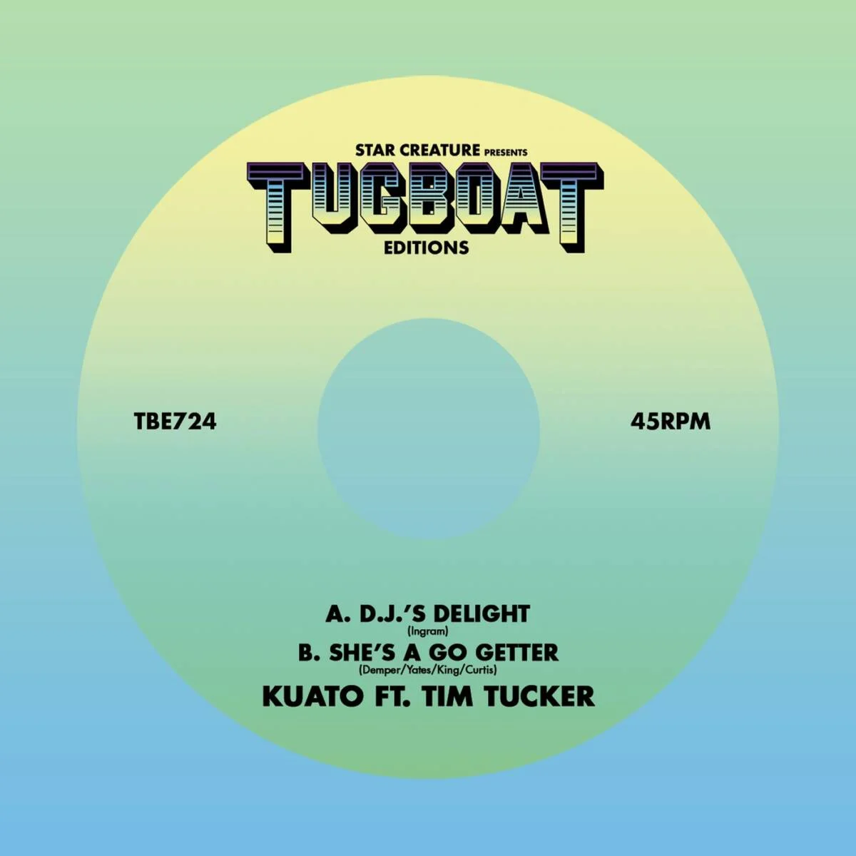 Tim Tucker, Kuato (US) – D.J.’s Delight / She’s A Go Getter on Star Creature Universal Vibrations