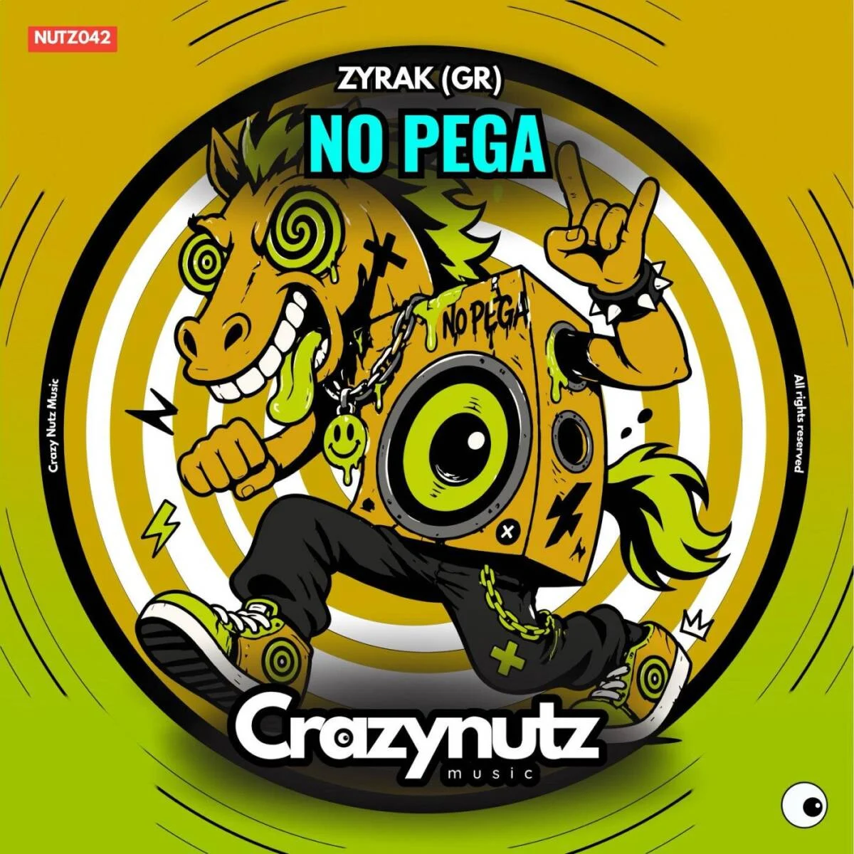 Cover Image: Zyrak (GR) - No Pega on Crazy Nutz Music