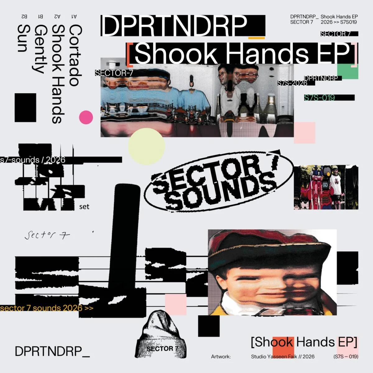 Cover Image: DPRTNDRP - Shook Hands EP on Sector 7 Sounds