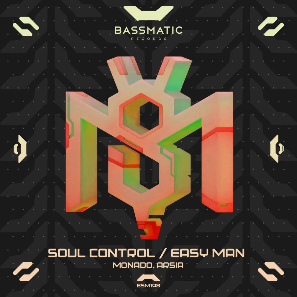 Monado, Arsia – Soul Control / Easy Man on Bassmatic records