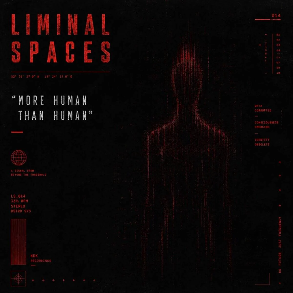 Cover Image: Liminal Spaces - More human than human on Noise Disorder Kollektive