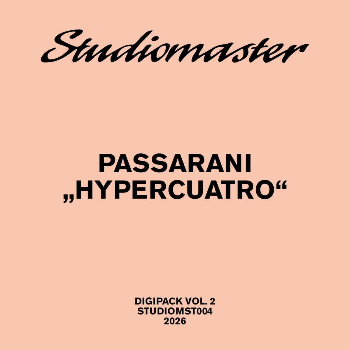 Passarani – Hypercuatro on Studiomaster