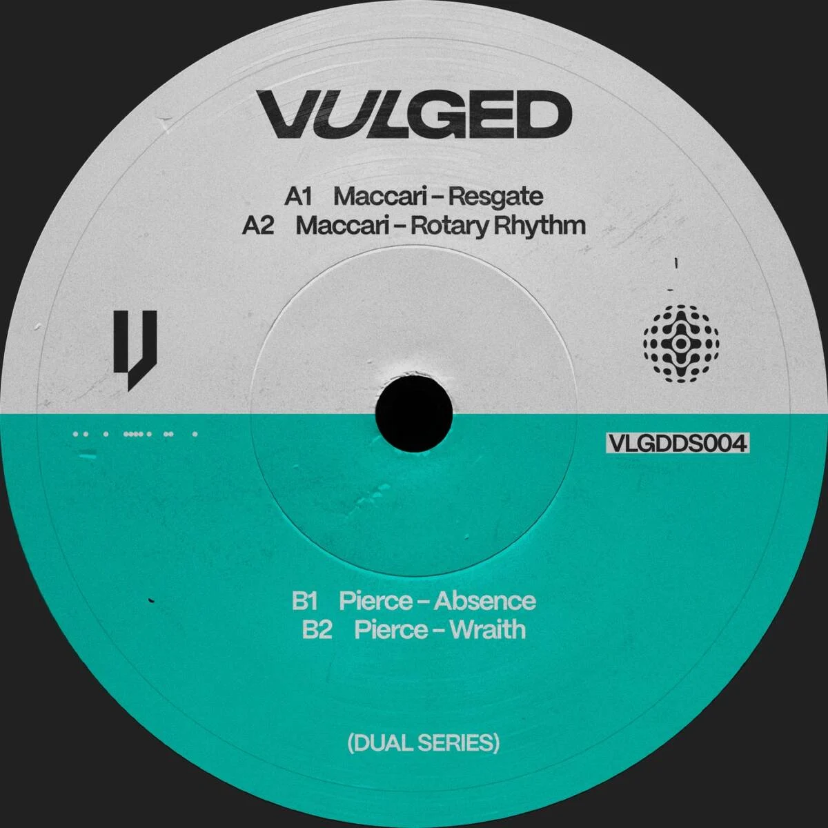 Cover Image: Maccari, Pierce - Vulged Records Dual Series 004 on Vulged Records