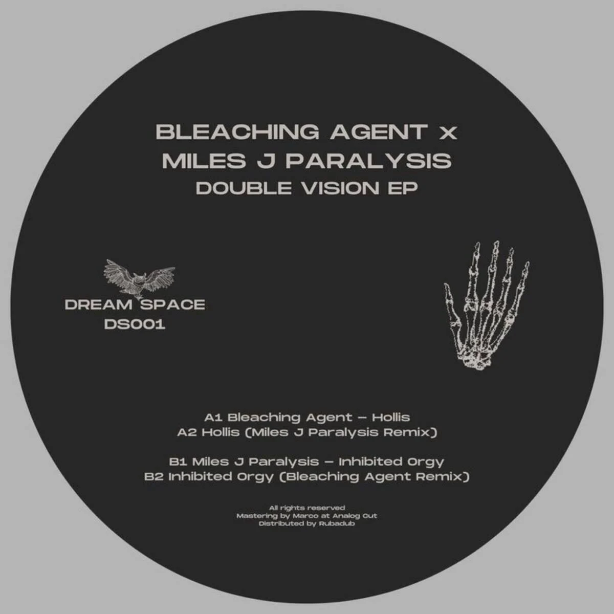 Bleaching Agent, Miles J Paralysis – Double Vision EP on Dream Space