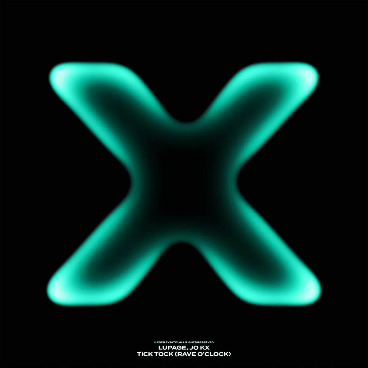Cover Image: Lupage, JO KX - TICK TOCK (RAVE O'CLOCK) on EXTATIC Records