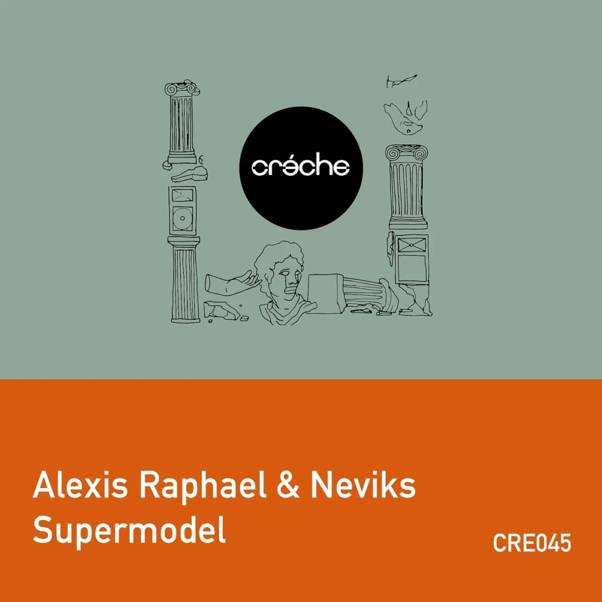 Cover Image: Alexis Raphael, neviks - Supermodel on Creche Records