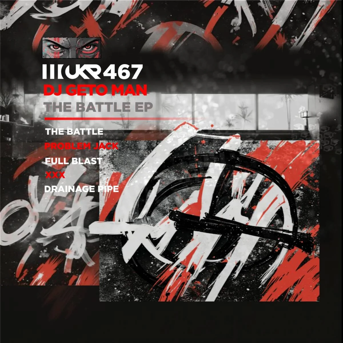 Cover Image: DJ Geto Man - The Battle EP on Urban Kickz Recordings