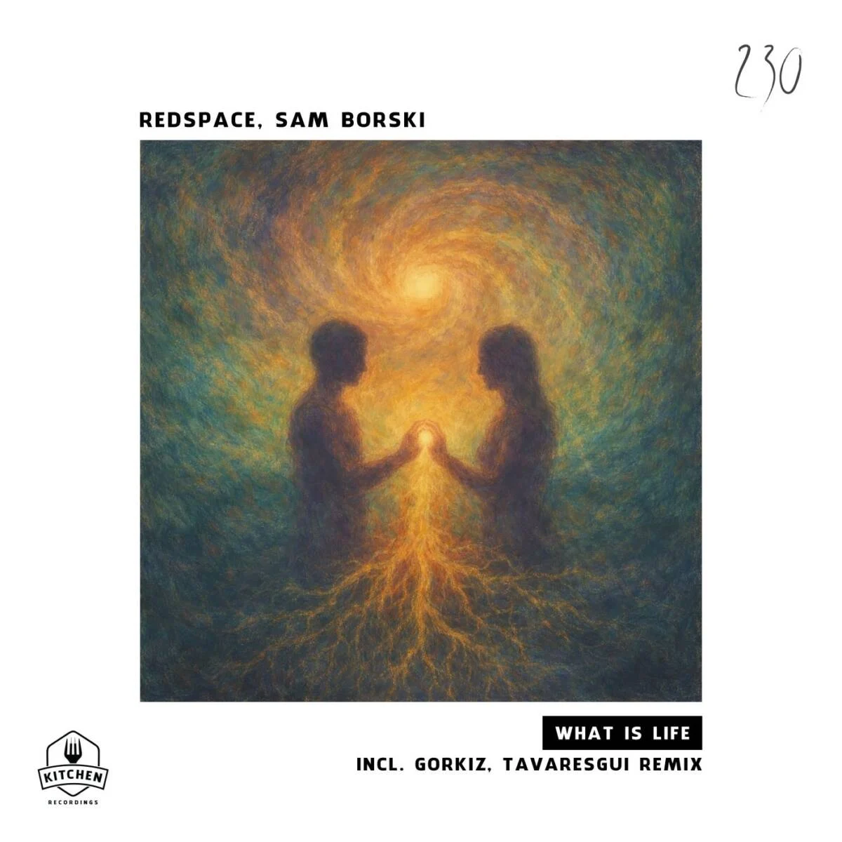 Cover Image: Redspace, Sam Borski - What Is Life on Kitchen Recordings