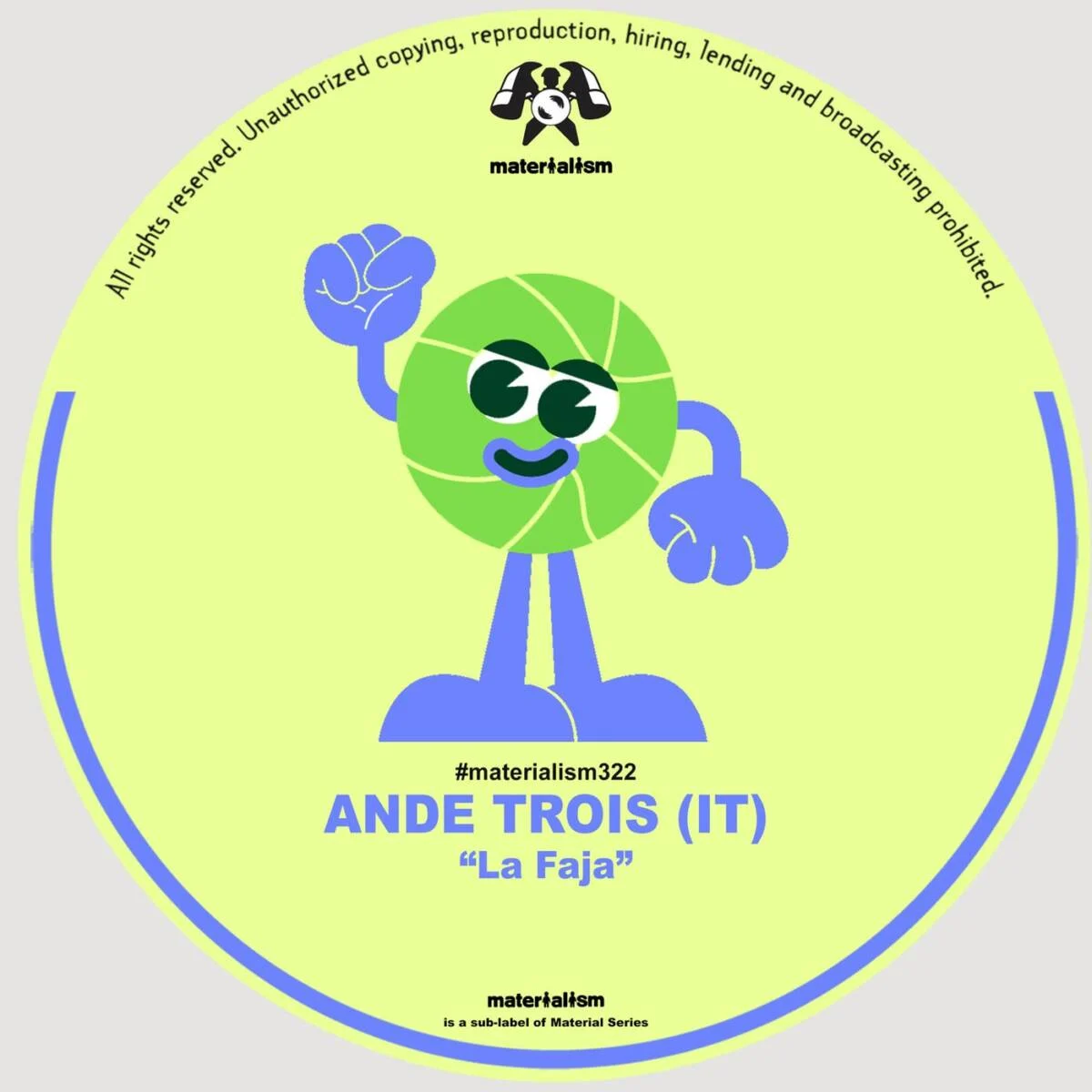 Cover Image: AnDe Trois (IT) - La Faja on Materialism