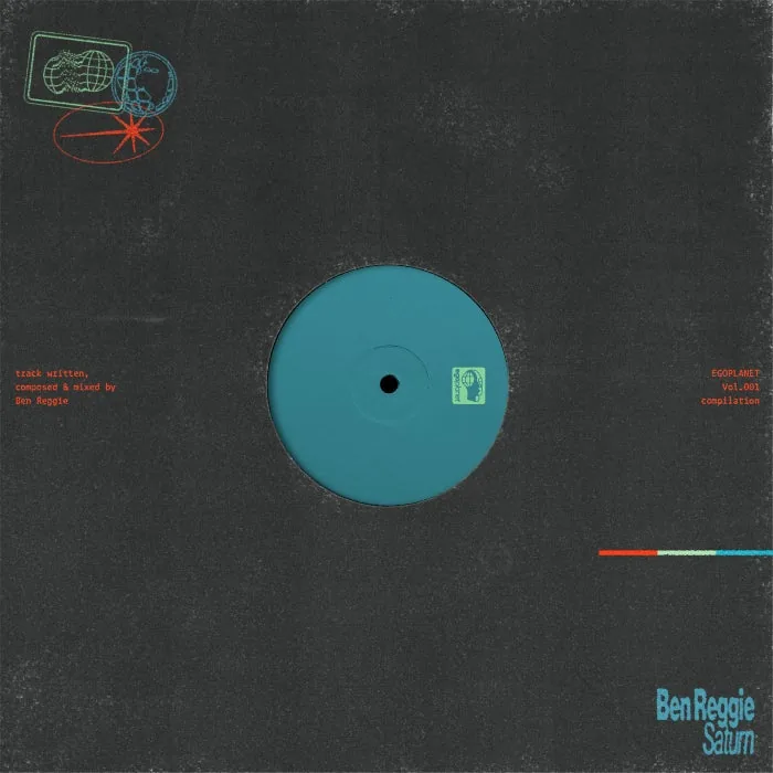 Ben Reggie – Saturn on Egoplanet Records cover art