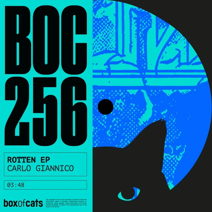 Carlo Giannico – Rotten EP on Box Of Cats cover art