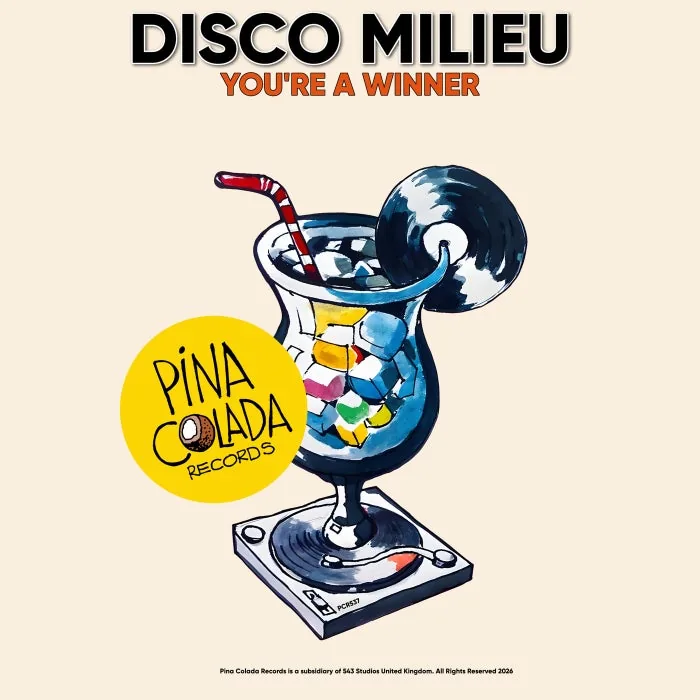 Disco Milieu – You’re A Winner on Pina Colada Records cover art