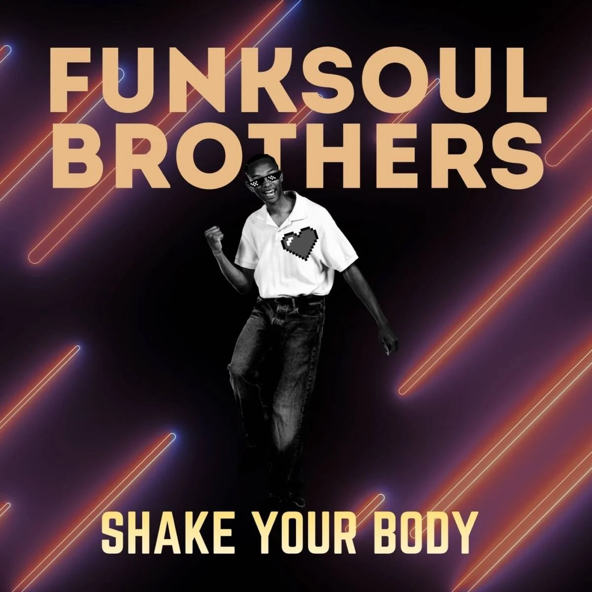 Cover Image: FunkSoul Brothers - Shake Your Body (Original Mix) on PornoStar Records