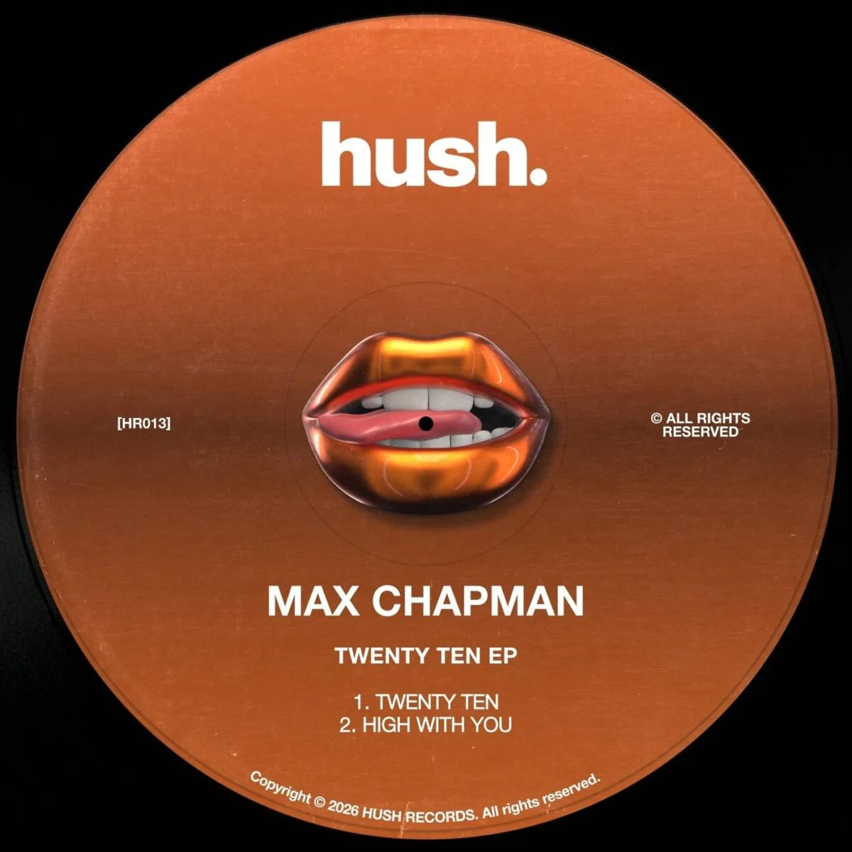 Cover Image: Max Chapman - Twenty Ten on Hush.