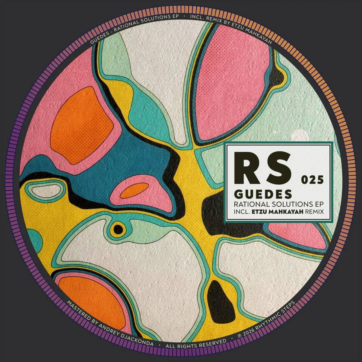 Cover Image: Guedes - Rational Solutions EP on Rhythmic Steps