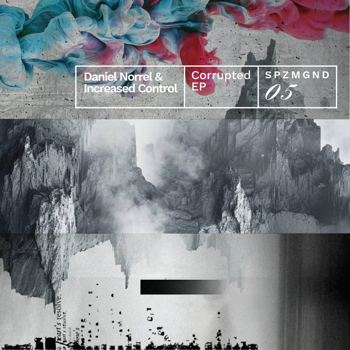 Cover Image: Daniel Norrel, Increased Control - Corrupted EP - Digital on Spazio Magnetico