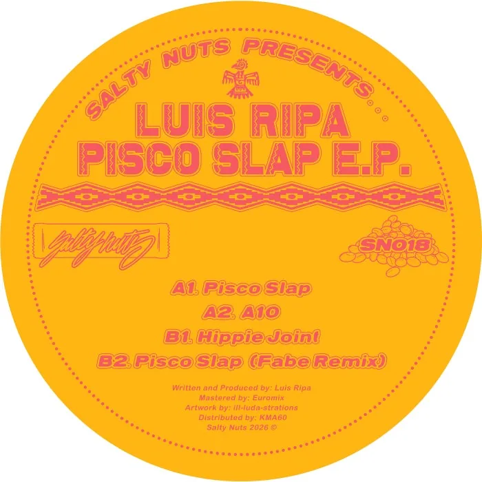 Luis Ripa – Pisco Slap E.P. on Salty Nuts cover art