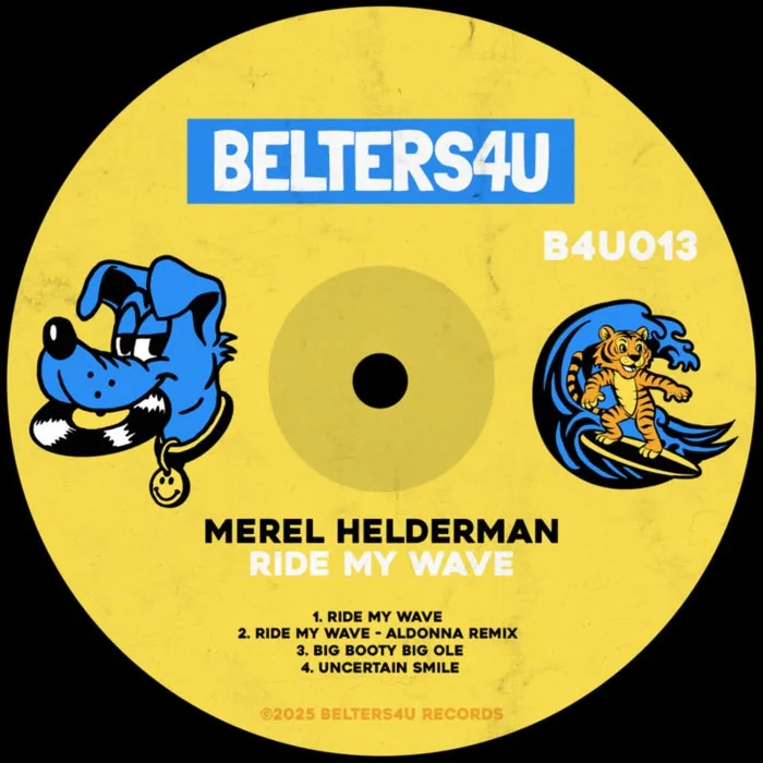 Merel Helderman – Ride My Wave on Belters 4U cover art